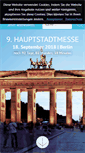 Mobile Screenshot of hauptstadtmesse.de
